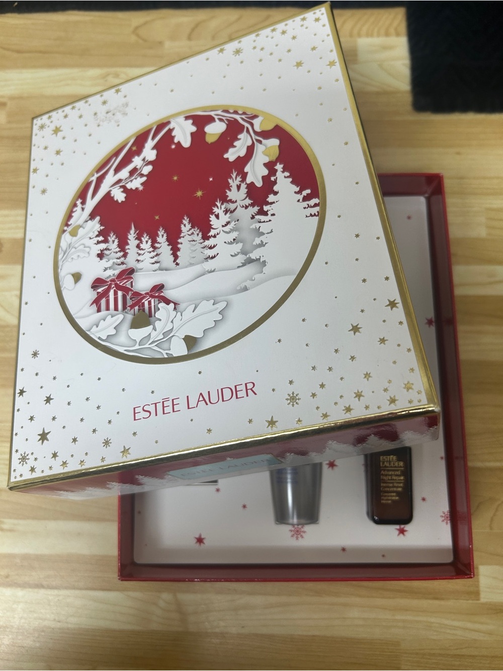 Estee Lauder Nighttime Repair and Renew Holiday Skincare Gift Set